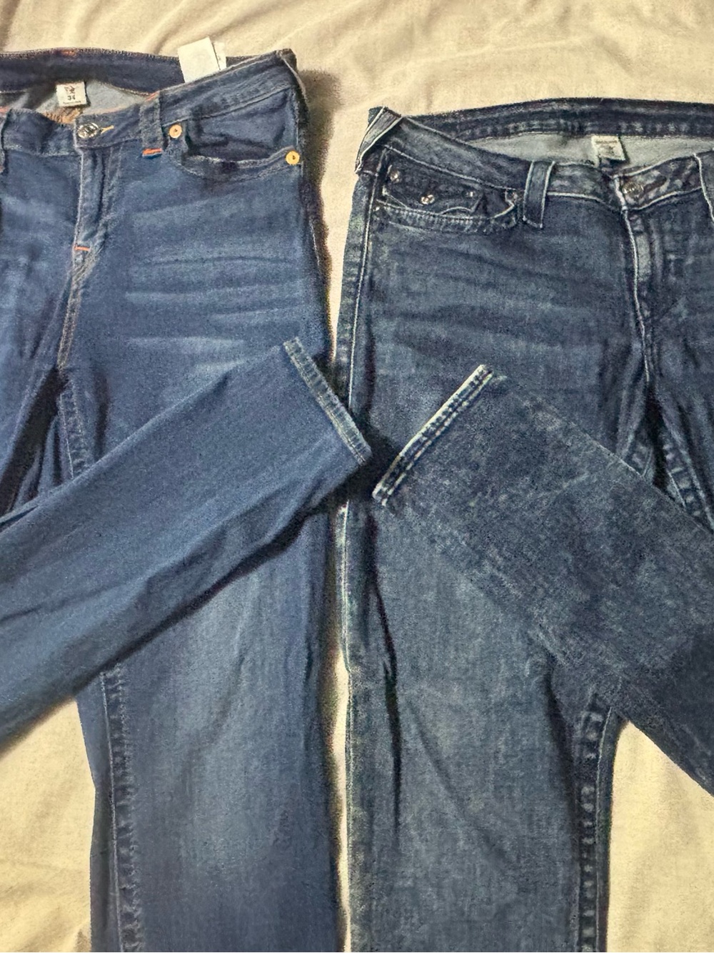 True Religion Women's Skinny Jeans $80 for both or $45 each